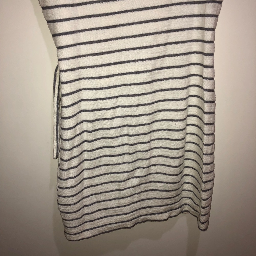 Ann Taylor LOFT Sz XS Sleeveless Belted Dress - Picture 8 of 8